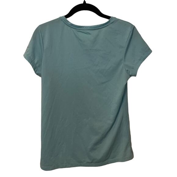 Aqua Blue Columbia Dri Fit T-Shirt - Size Small - Picture 4 of 4
